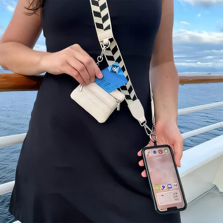 Skanto | Telefonreim med glidelåslomme