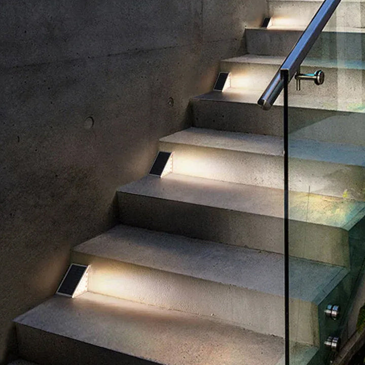 Skanto | LED Solarlampe vanntett trappen lys