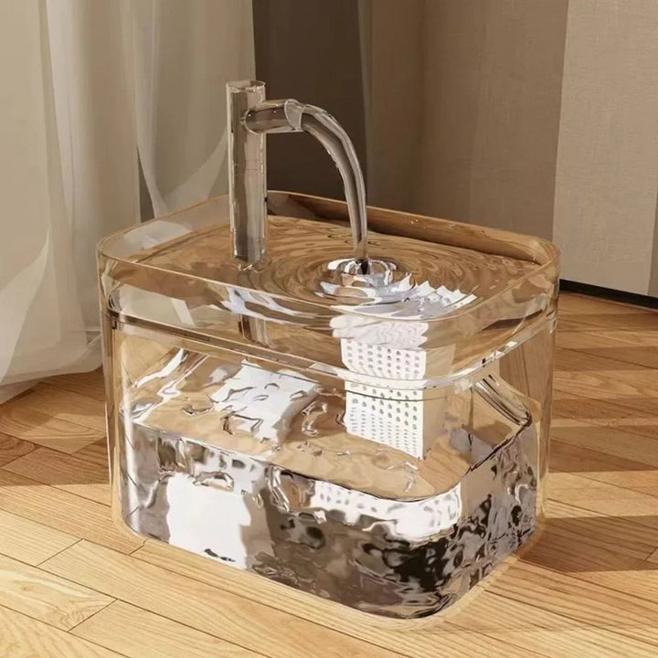 Katt og hund vann dispenser for rent og friskt vann Skanto