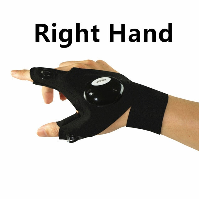 Fingerless hanske LED lommelykt | Skanto