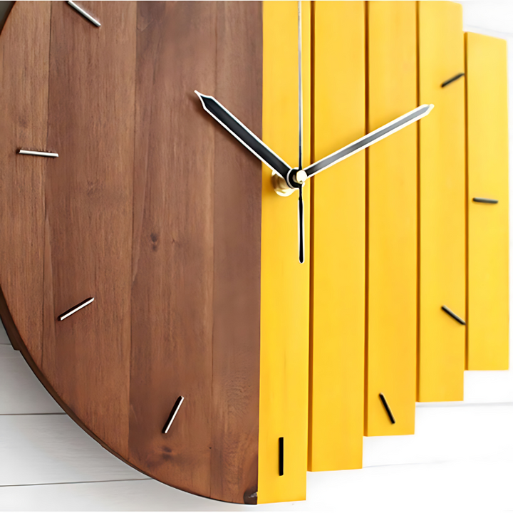 Skanto | ClarityTime | Stille veggklokke med tidløs minimalistisk design for elegante interiører
