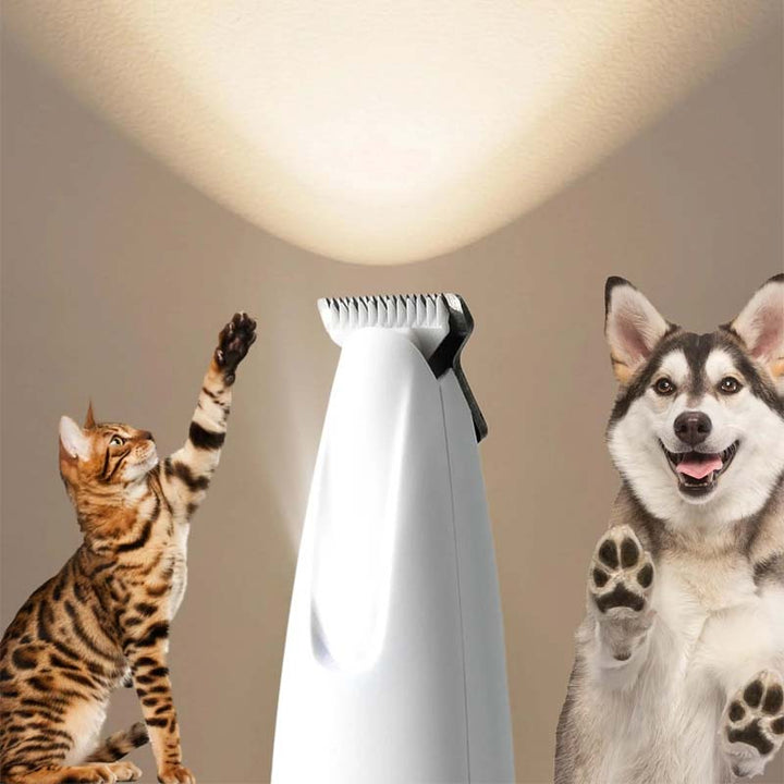 Skanto | Dyrehårtrimmer med LED-lampe