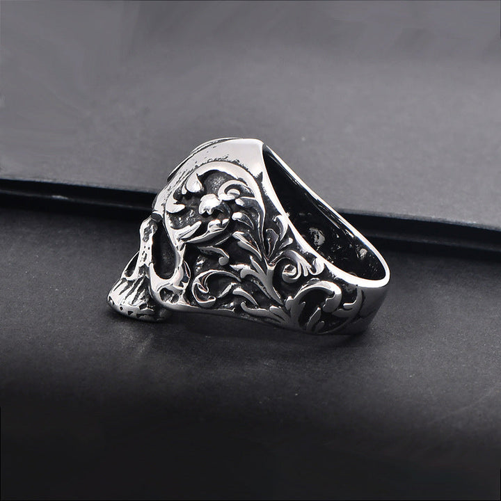 Skanto | Punk Stil Titan Hodeskalle Ring