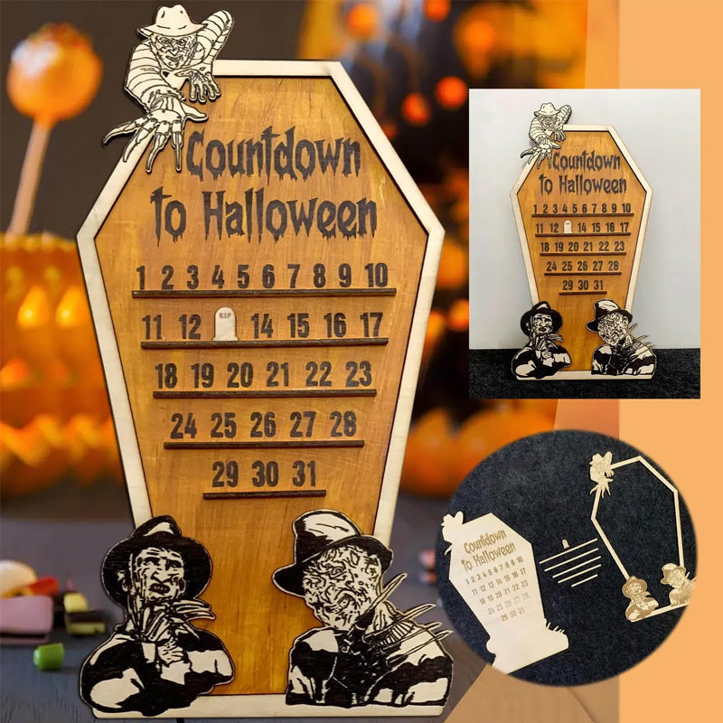 Tredoble Adventskalender Nedtelling til Halloween/Juleferien | Skanto
