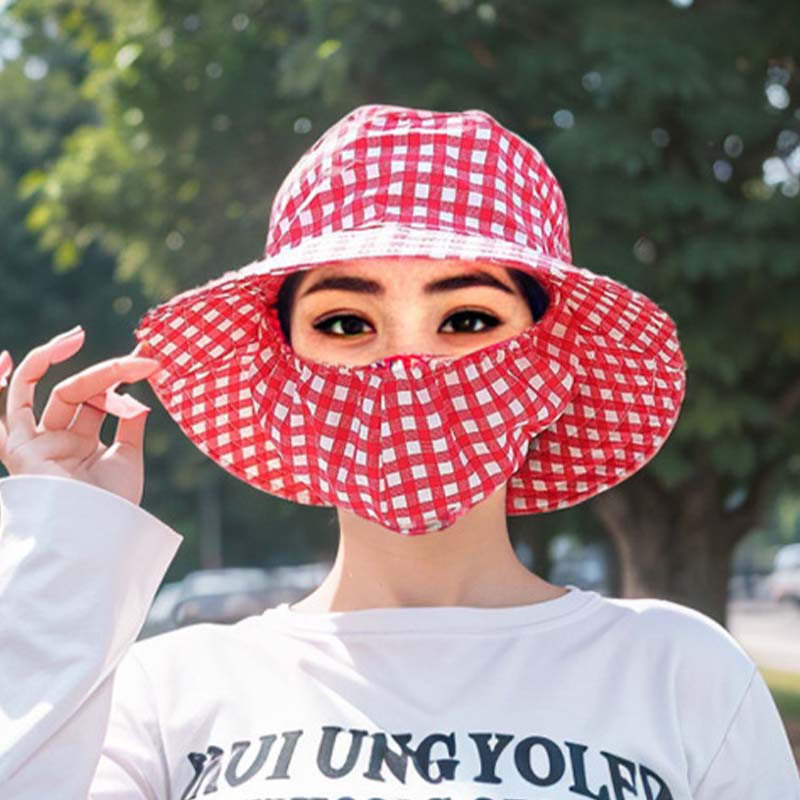 Skanto | Solbeskyttelse Maske Hatt
