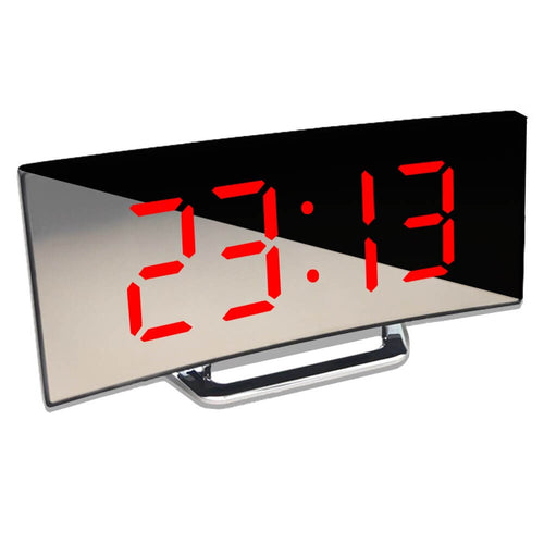 Skanto | Buet LED Digital Vekkerklokke - Rass