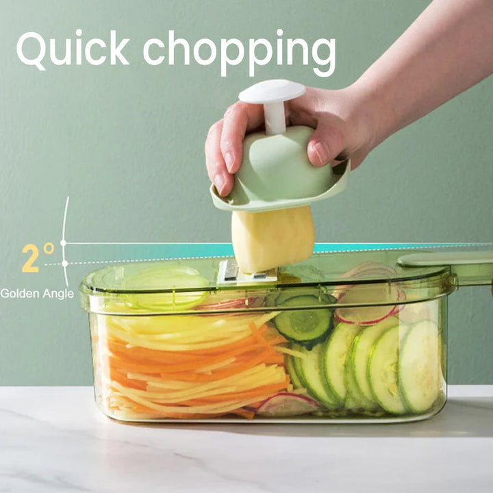 Multi-Purpose Grønnsaksskiver Kuttersett | Skanto