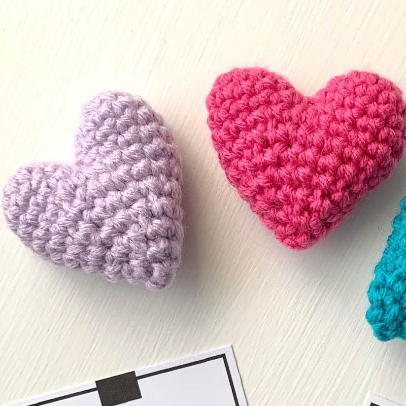 Skanto | Pocket Hug Heklet Hjerte Liten Gave
