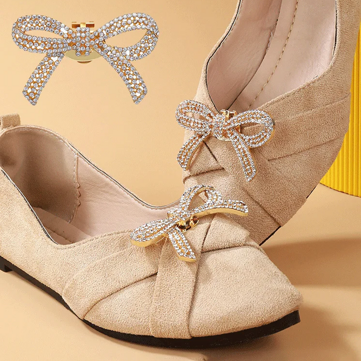 Skanto | Detachable Rhinestone Heels with Buckle