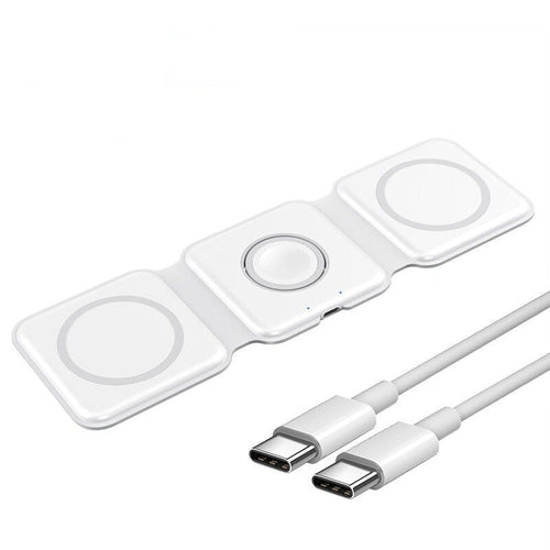 3 i 1 Trådløs Magnetisk Lader | Skanto