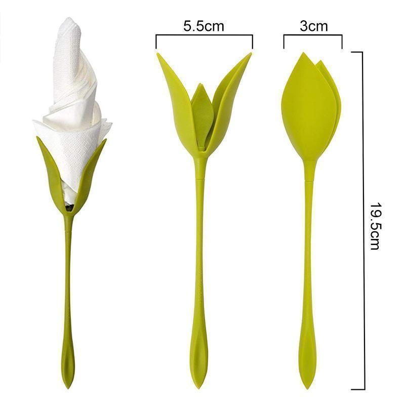 Skanto | Bloom Serviett Holder for Bord (4 Deler)