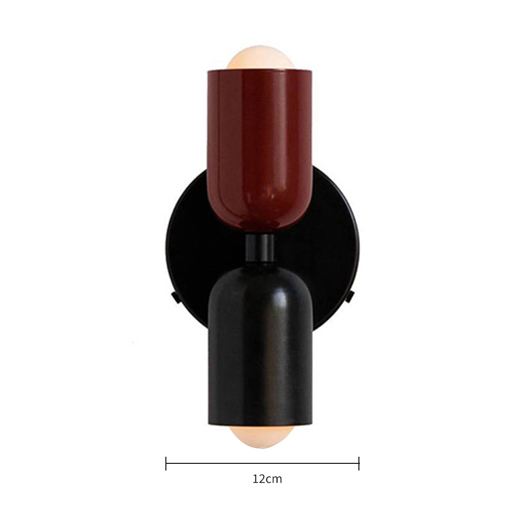 Skanto | Vegglampe Moderne Dobbel Glass Vegglampe