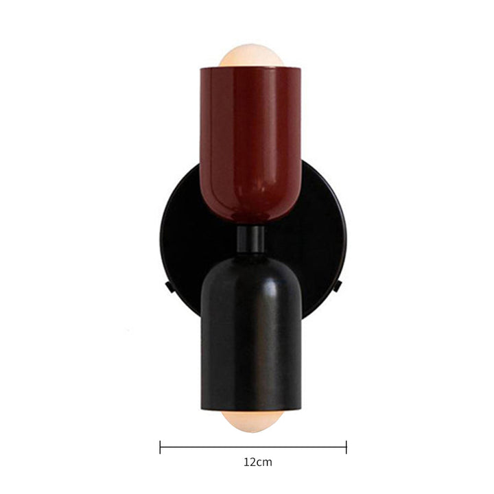 Skanto | Vegglampe Moderne Dobbel Glass Vegglampe