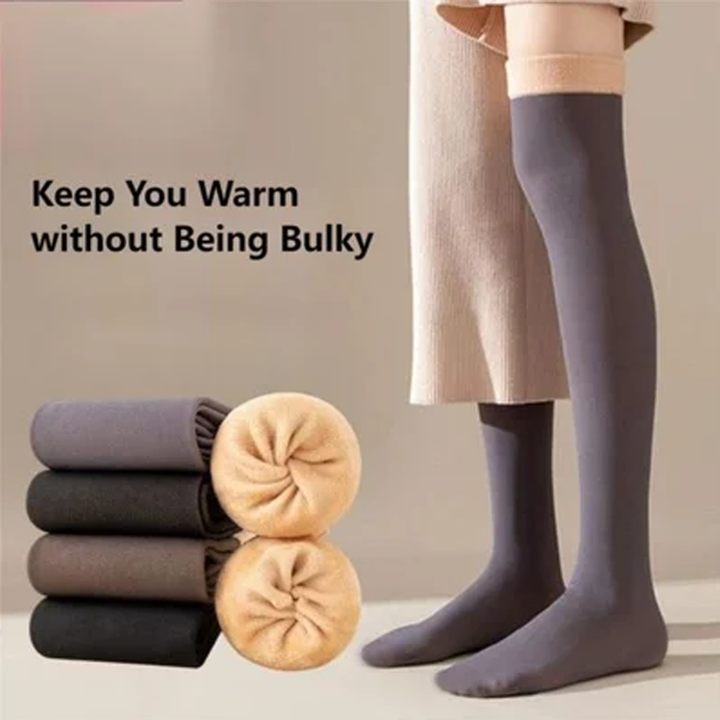 Skanto | Non-slip Tykk Knæ Sokker