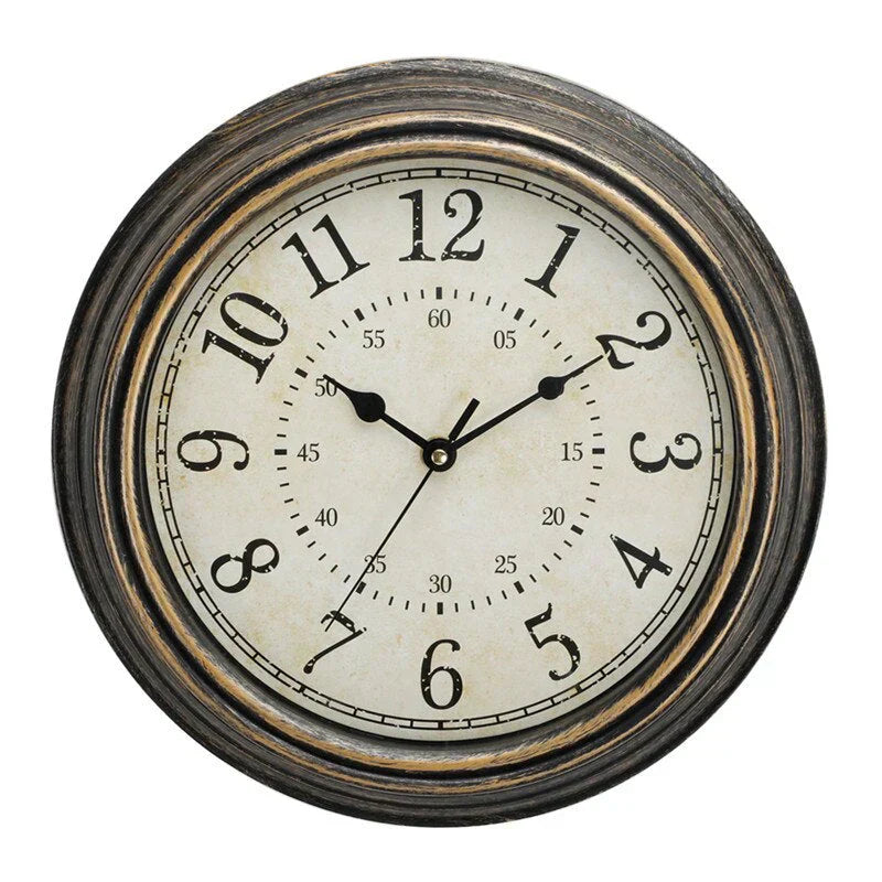 RusticCharm Vintage Veggklokke Skanto