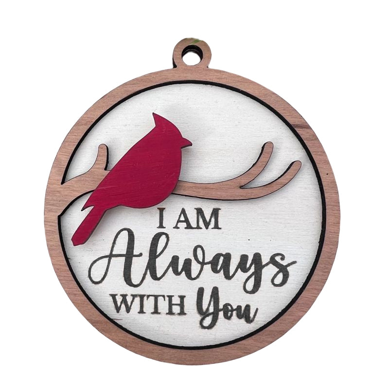 Skanto | Cardinal Bird Tre juleornament