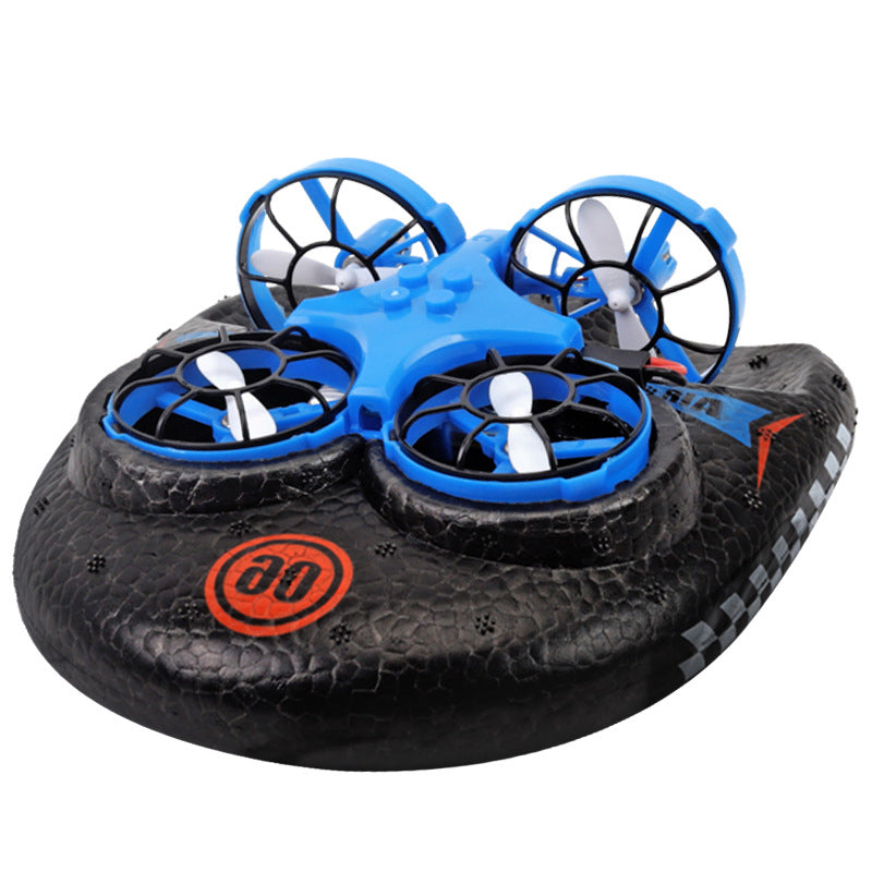 Skanto | Vann, Land & Luft 3-i-1 Deformasjon Drone Hovercraft, oppladbar, justerbar hastighet, rullende, den beste julegaven til barn