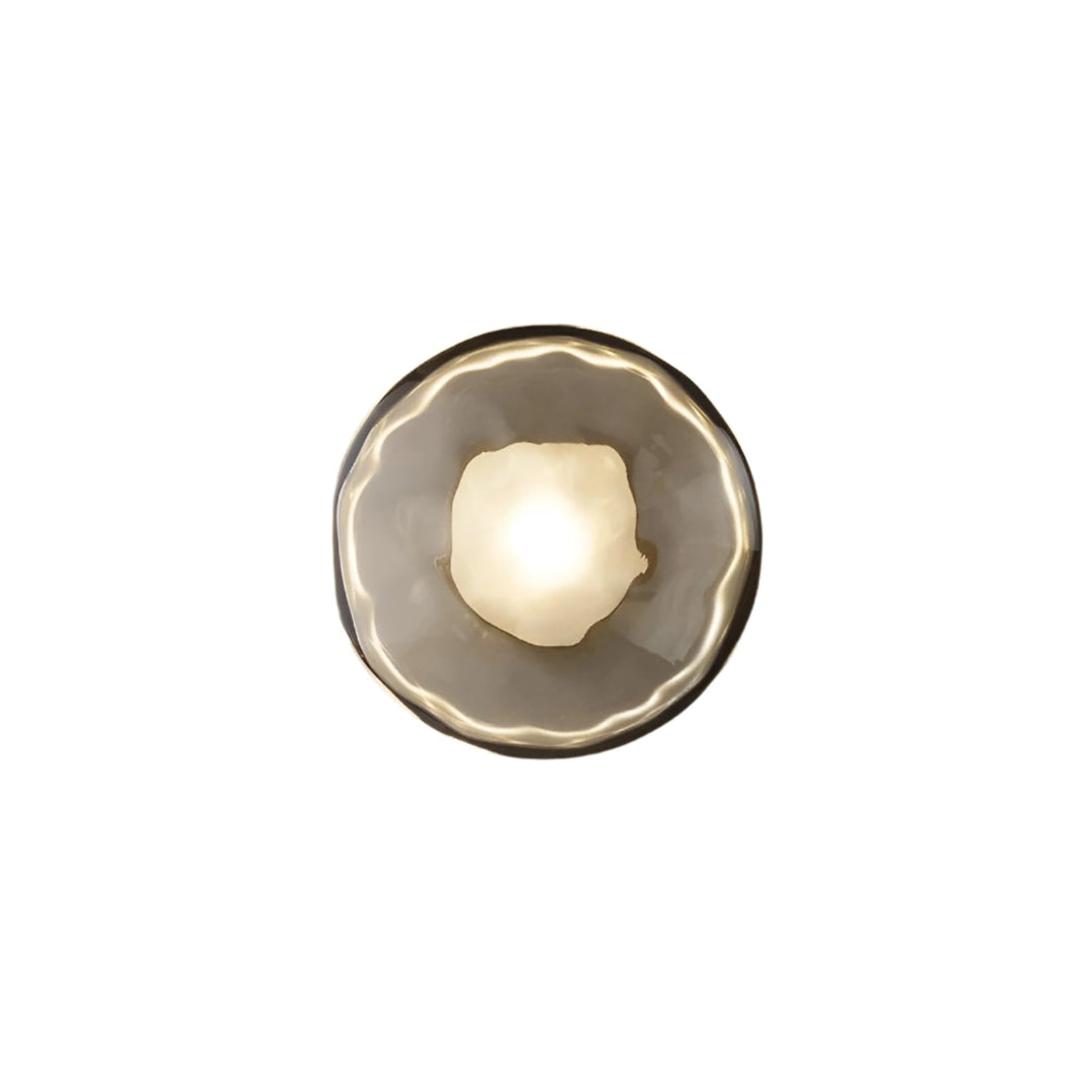 Skanto | Rund Glass Vegglampe i Skandinavisk Design