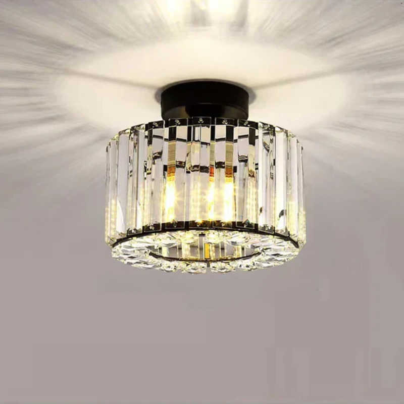 Skanto | GlimmerLux – Blændende Taklampe med Glitrende Krystaller