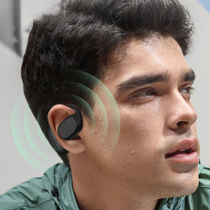 Skanto | AirBeat Flex Open Ear Bluetooth-hodetelefoner – Behagelig og sikker sport