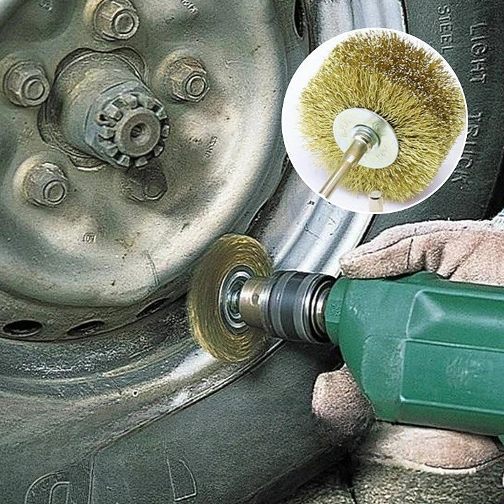 Skanto | Steel Cable Polished Brush Head