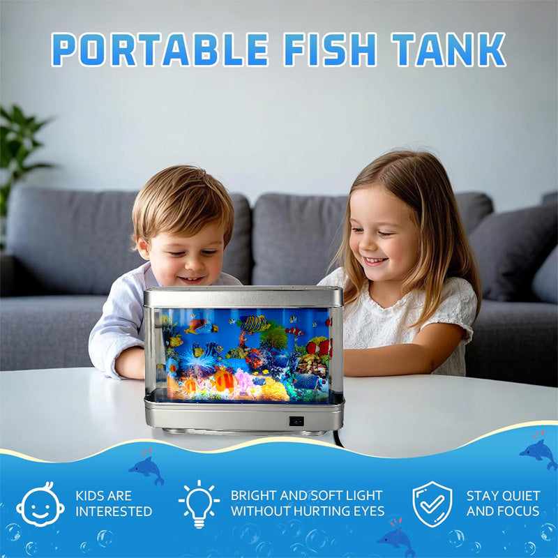 Skanto | Kunstig Tropisk Fiskebowl Lampe