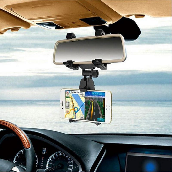 Telefonholder for bakspeilet i bilen | Skanto