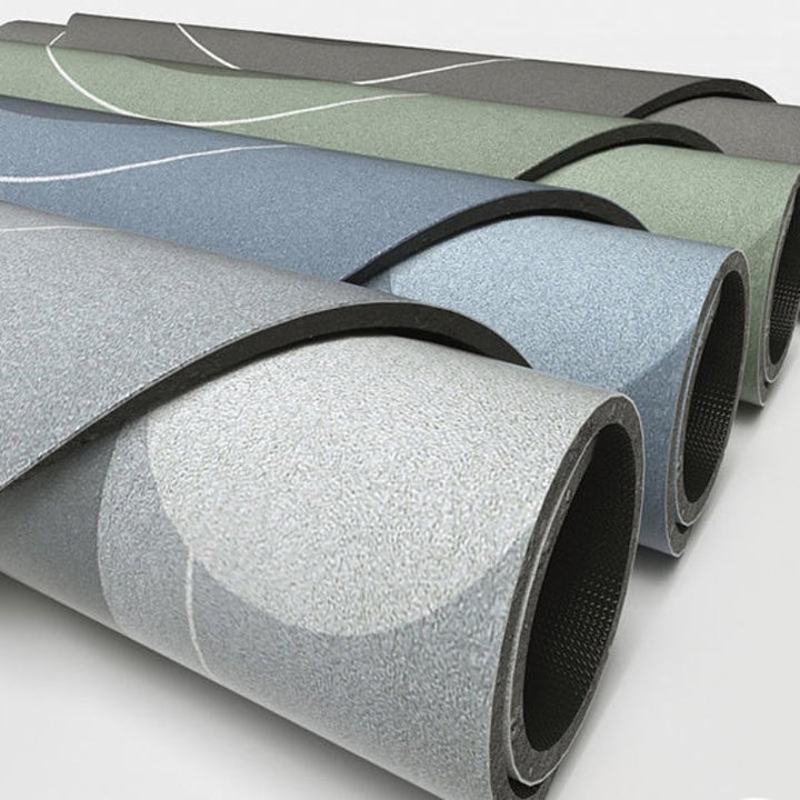Non Slip Absorberende Stripete Gulvmatte, Hurtigtørkende Badbalconiteppe | Skanto