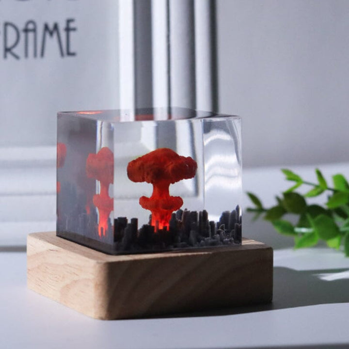Skanto | Harpiks lampe med eksplosive bomber