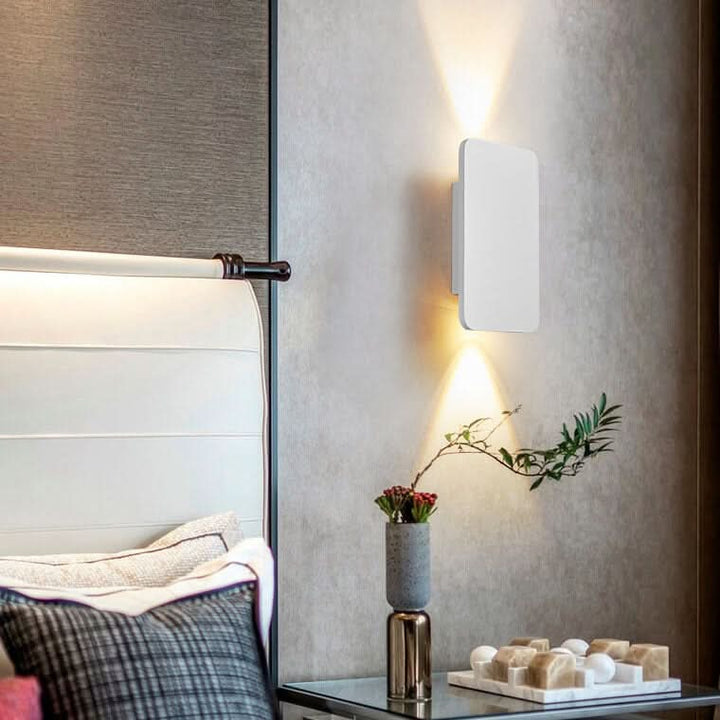 Skanto | Nordisk Minimalistisk Aluminium Rektangulær LED Vegglampe