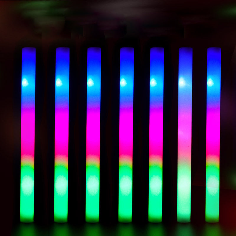 Skanto | LED Fargerik Lysende Svamp Fluorescerende Stang