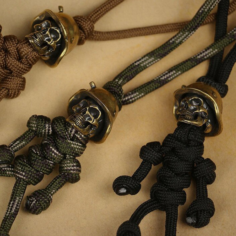 Skanto | Skeleton Soldier Paracord Nøkkelring