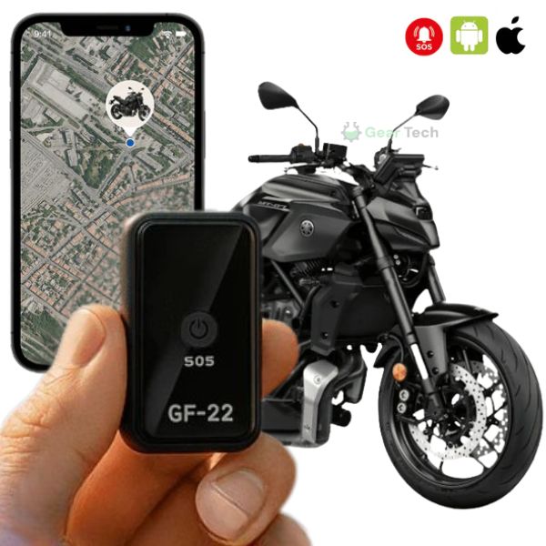 Skanto | GPS Tracker for Motorsykler | Vanntett, Magnetisk & Ingen Abonnement Kreves for Global Sporing