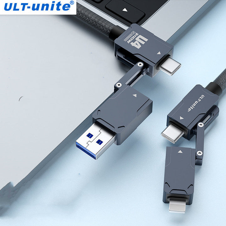 Skanto | Dual Type-C Full-Funksjon Data Kabel