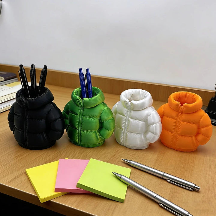Mini Puffer Jakke Blyantholder