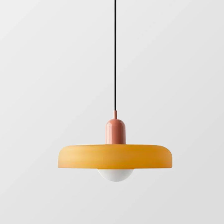Skandinavisk pendellampe for stue og spisestue – Minimalistisk design med justerbar høyde – Glass