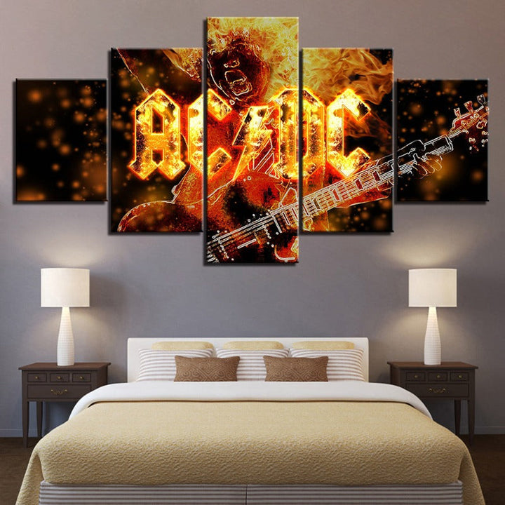 ACDC - Canvas Wall Art Painting | Skanto