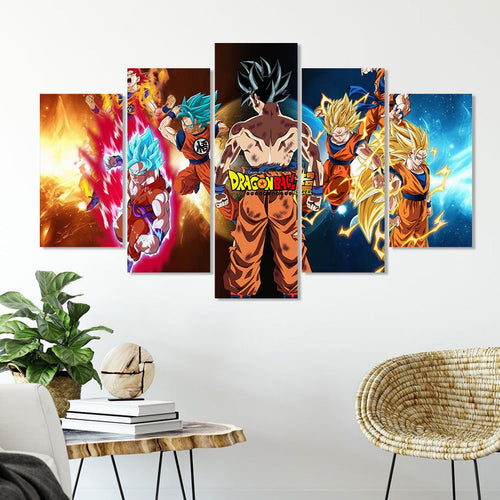Dragon Ball Z - Lærred Veggkunst Maleri