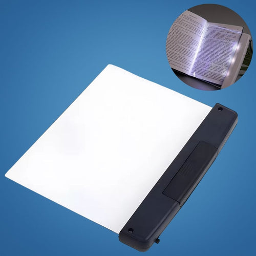 PageGlow | Flat LED Boklys – Blendingfritt Fullside Belysning – Slank Bærbar Design – Øyevennlig for Reisende & Sengetidslesere Skanto