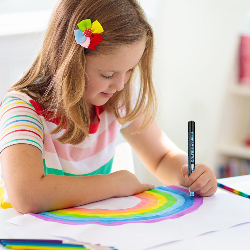 Skanto | Farge Lysstav Graffiti Highlight Pens