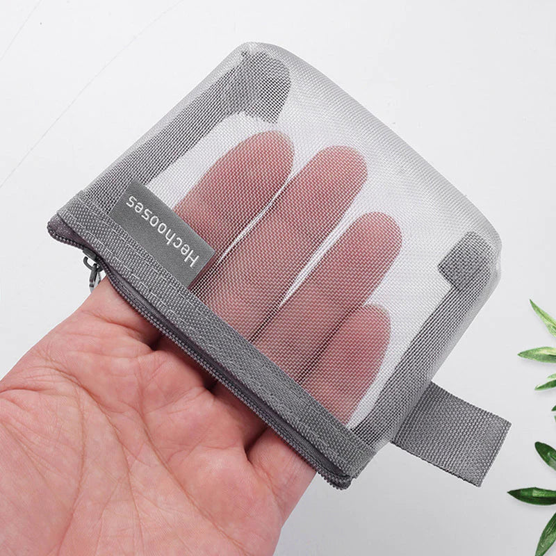 Bærbar Mesh Oppbevaringspose | Skanto