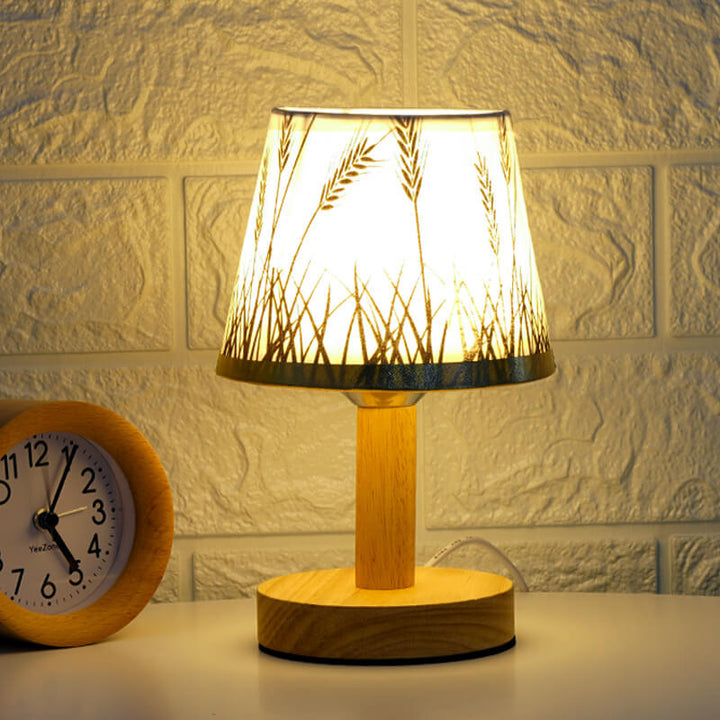 Skanto | Vintage Lin Futteral 1-Lys LED Bordlampe