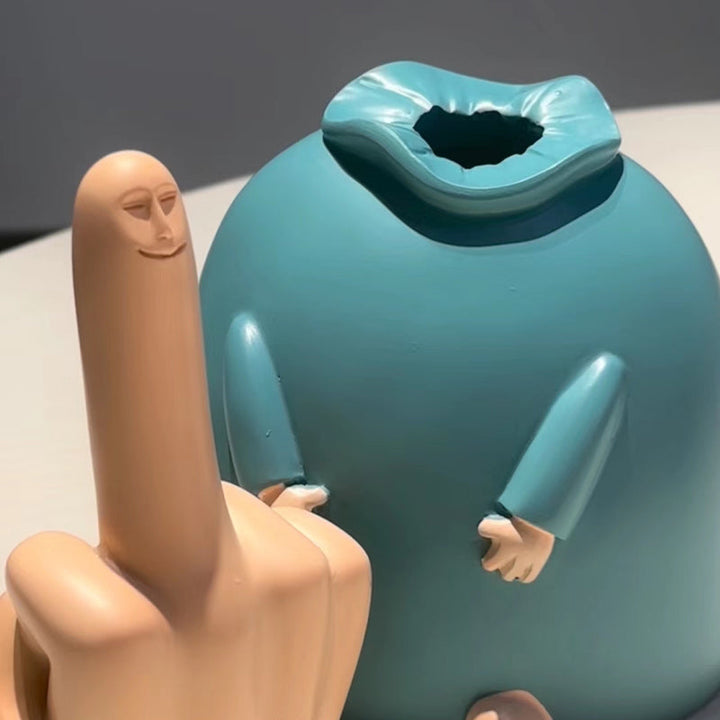 Skanto | Liten Blå Midtfinger Ornament