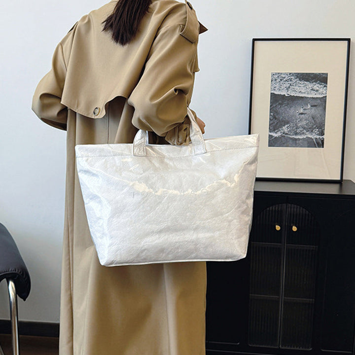 Kvinner Bokstavtrykk Tote Bag | Skanto