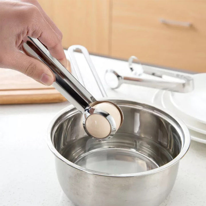 Skanto | Rustfritt Stål Utvidet Egg Klipp - Praktisk Kjøkkenverktøy