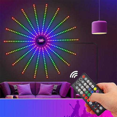 LED-lys fra fyrverkeri | Skanto