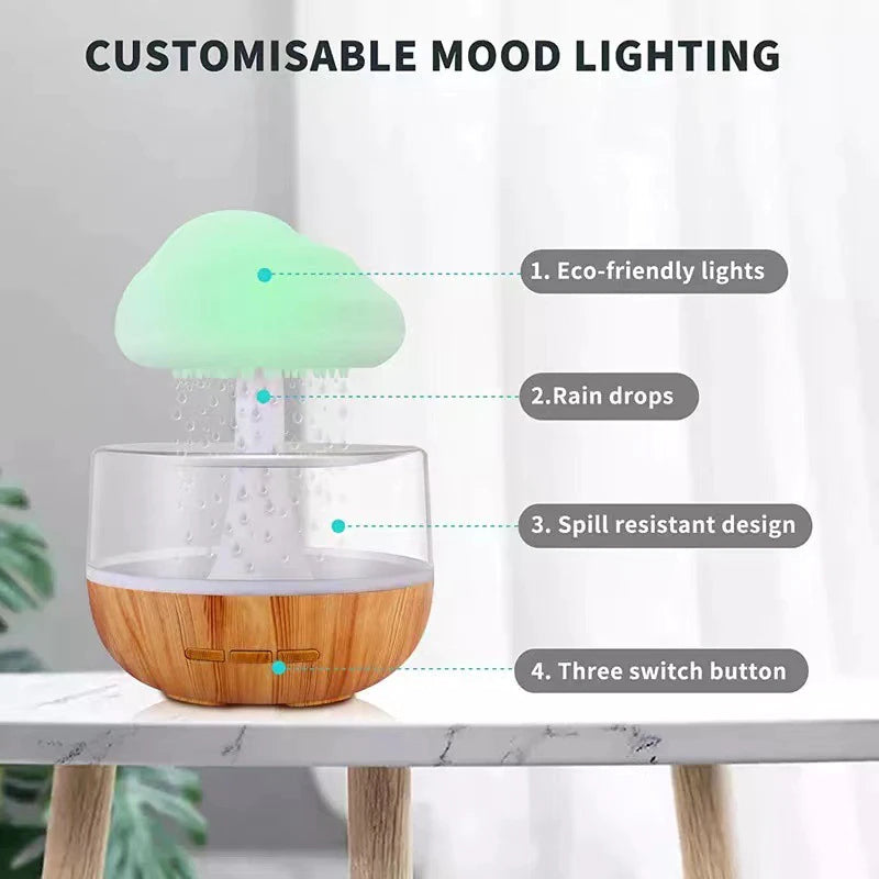 Skanto | Regnsky Sopphumidifier Nattlampe
