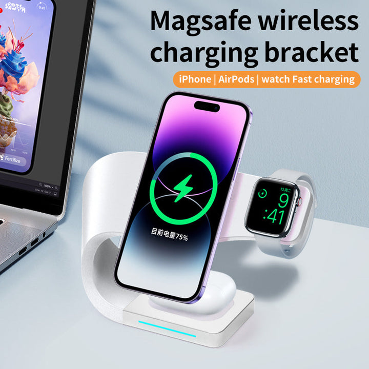 Skanto | Rask lading kompakt iPhone magnetisk ladeplanke