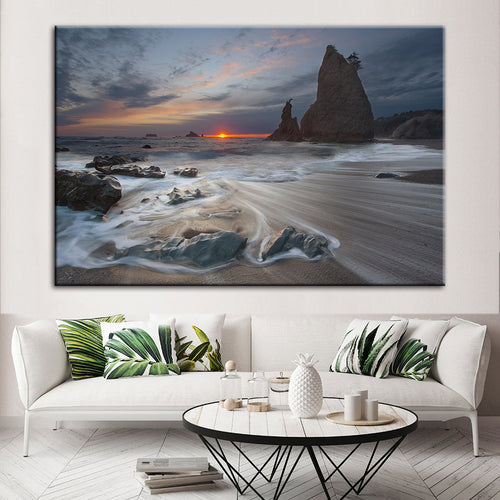 Rocky Beach – Lerretbilde