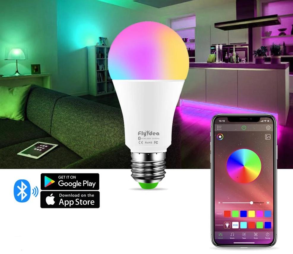 Liora - 16 Fargeendring LED Lyspære | Skanto
